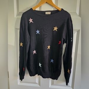 Sugarhill Brighton Size 12 sweater with stars